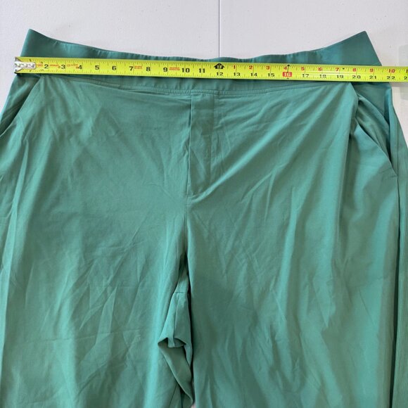 Athleta Green Lightweight Running Pants, Plus Size 22 - Picture 7 of 8